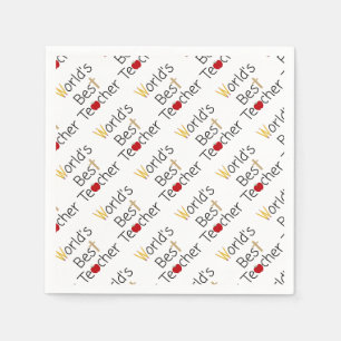 Serviette En Papier Fournitures de la meilleure école de Cool du monde