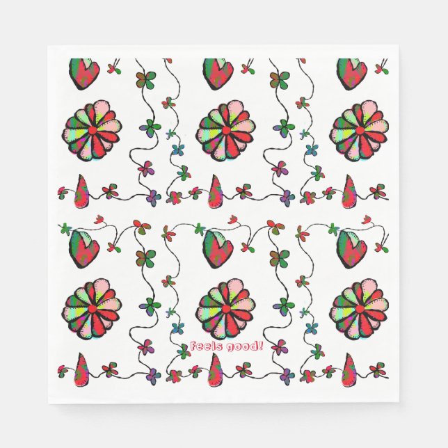 Serviette En Papier Fraîche de montagne (Devant)