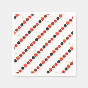 Serviette En Papier Fraîches Baies Yummy