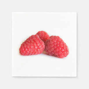 Serviette En Papier Framboise
