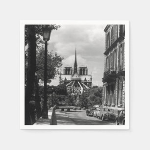 Serviette En Papier France vintage Paris notre dame île saint louis