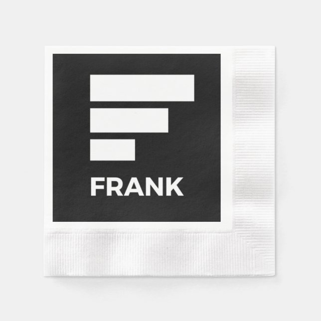 SERVIETTE EN PAPIER FRANK (Devant)