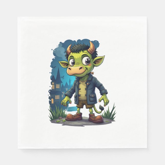 Serviette En Papier Frankenmoo (Devant)