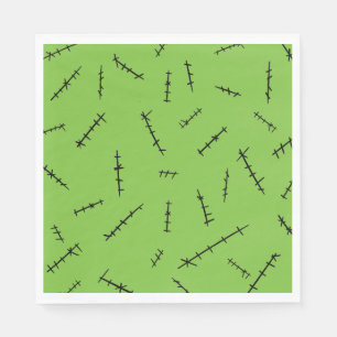 Serviette En Papier Frankenstein Stitches
