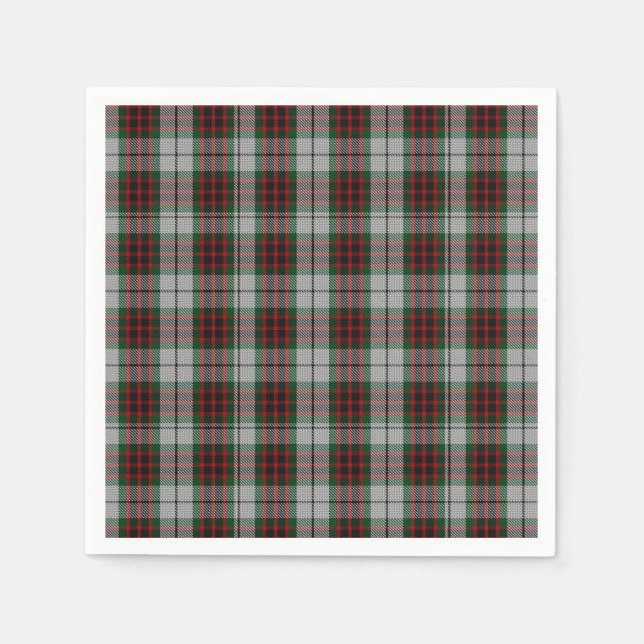Serviette En Papier Fraser Robe Tartan Papier Plaid Naples (Devant)