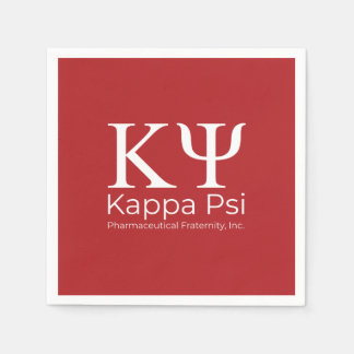 Serviette En Papier Fraternité pharmaceutique Kappa Psi