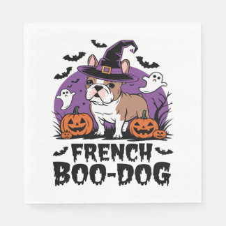 Serviette En Papier French Boo Dog - La Spookiest Pup