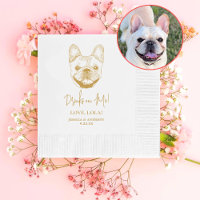 French Bulldog Chien Personnalisé Boissons sur moi