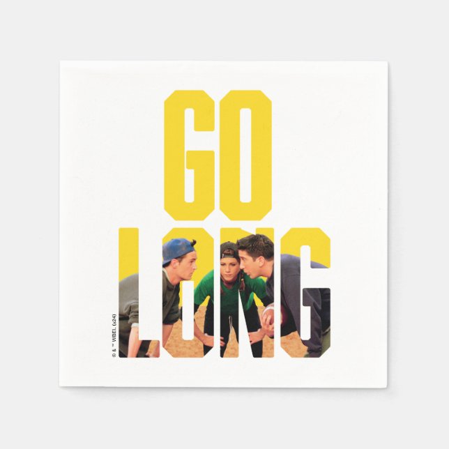 Serviette En Papier FRIENDS™ | Citation Go Long (Devant)