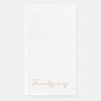 Friendsgiving Blanc
