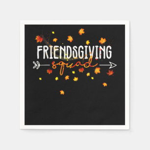 Serviette En Papier Friendsgiving Squad Thanksgiving Friend Friend