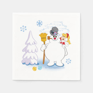 Serviette En Papier Frosty the Snowman™ | Frosty & Karen Winter Fun