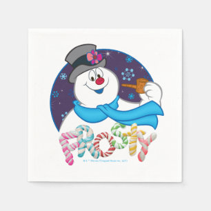 Serviette En Papier Frosty the Snowman™   Nom du Sucre de canne coloré