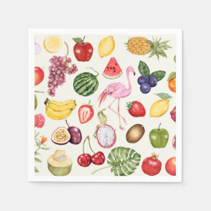 Serviette En Papier Fruit