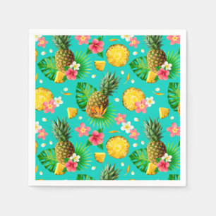Serviette En Papier Fruit tropical