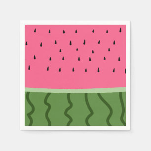 Serviette En Papier Fruit Watermelon