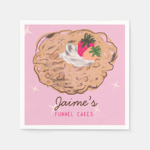 Serviette En Papier Funke Cakes Food Truck Baker Business