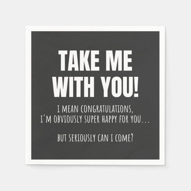 Serviette En Papier Funny Farewell Mug (Devant)