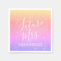 Futur Mme Rainbow Sparkle Parties scintillant