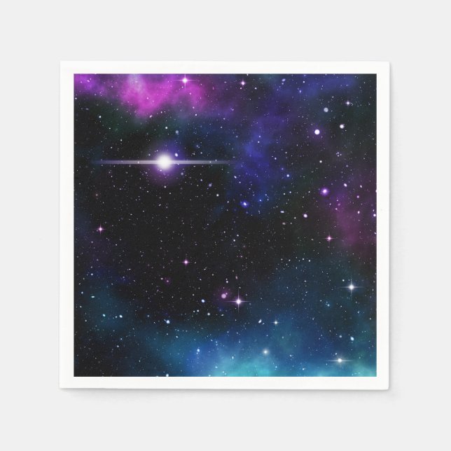 Serviette En Papier Galaxie (Devant)