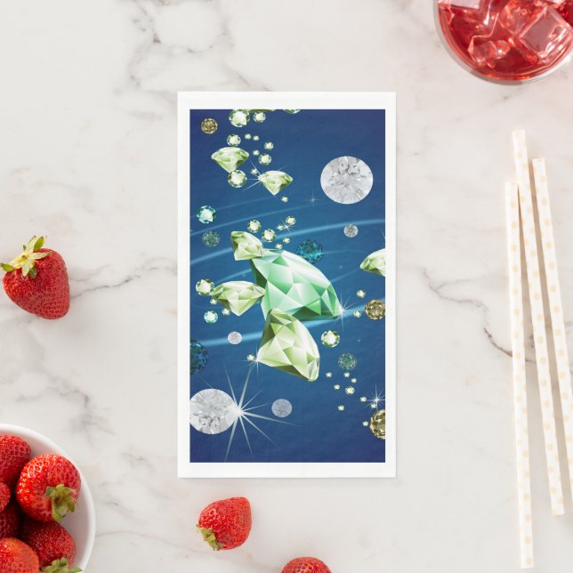 Serviette En Papier Galaxie de diamant 11 (En situation)