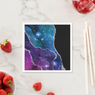 Serviette En Papier Galaxy Agate Series Design 23