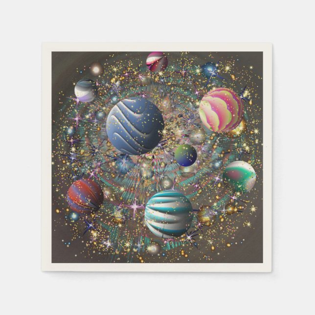 Serviette En Papier Galaxy Zelariamin (Devant)