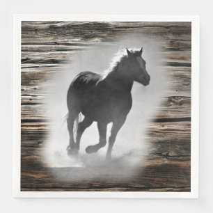 Serviette En Papier Galloping de Wild Horse