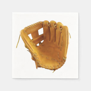 Serviette En Papier Gant de baseball