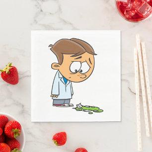 Serviette En Papier Garçon Laisser Une Expérience