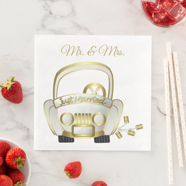 Serviette En Papier Gardez ou concevez votre propre - Standard Cocktai (En situation)