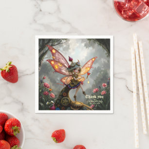 Serviette En Papier Gardien au Clair de Lune de la Lumière Horlogère