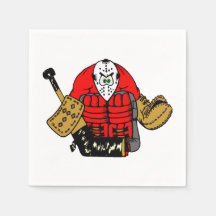 Gardien de but de hockey 