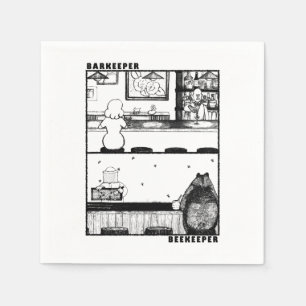 Serviette En Papier Gardien et apiculteur