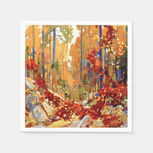 Serviette En Papier Garland d'automne par Tom Thomson