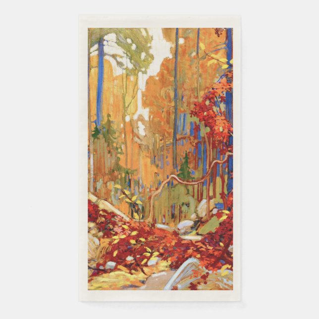Serviette En Papier Garland d'automne par Tom Thomson (Devant)