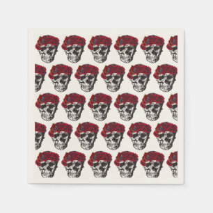 Serviette En Papier Gâteau de mariage rose rouge jusqu'à ce que la mor