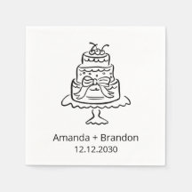 Gâteau Mariage à main