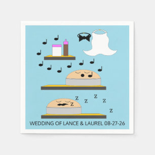 Serviette En Papier Gâteaux mariages avant le givre