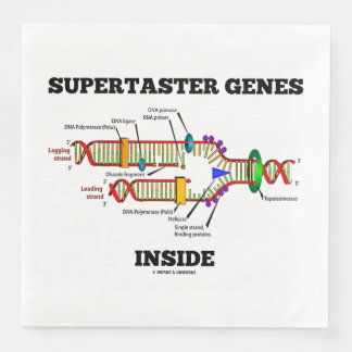 Serviette En Papier Gènes supertaster dans l'Humour de réplication de 