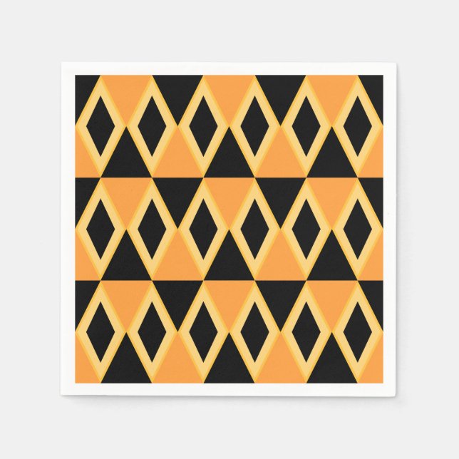 Serviette En Papier Geometric pattern (Devant)