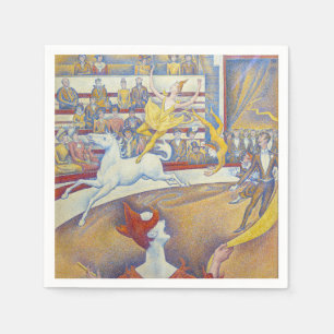 Serviette En Papier Georges Seurat - Le Cirque