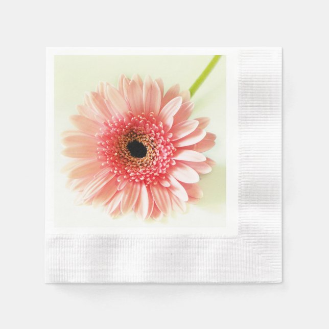 Serviette En Papier Gerbera Daisy (Devant)