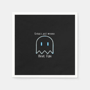 Serviette En Papier Ghouls veut juste s'amuser - Halloween Saison