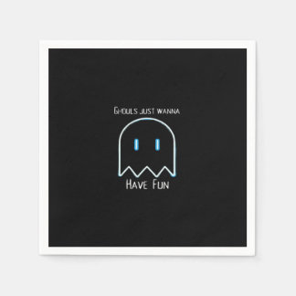 Serviette En Papier Ghouls veut juste s'amuser - Halloween Saison