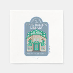 Serviette En Papier Gilmore Girls Bibliothèque Stars Hollow