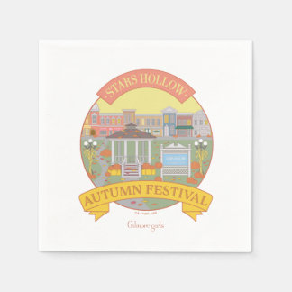 Serviette En Papier Gilmore Girls | Stars Hollow Festival d'automne