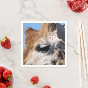 SERVIETTE EN PAPIER GIRAFFE