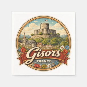 Serviette En Papier Gisors France