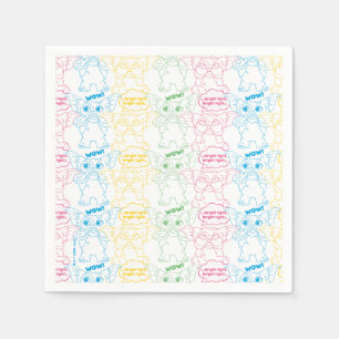 Serviette En Papier Gizmo Lumière Lumineuse ! Lumière Lumineuse !